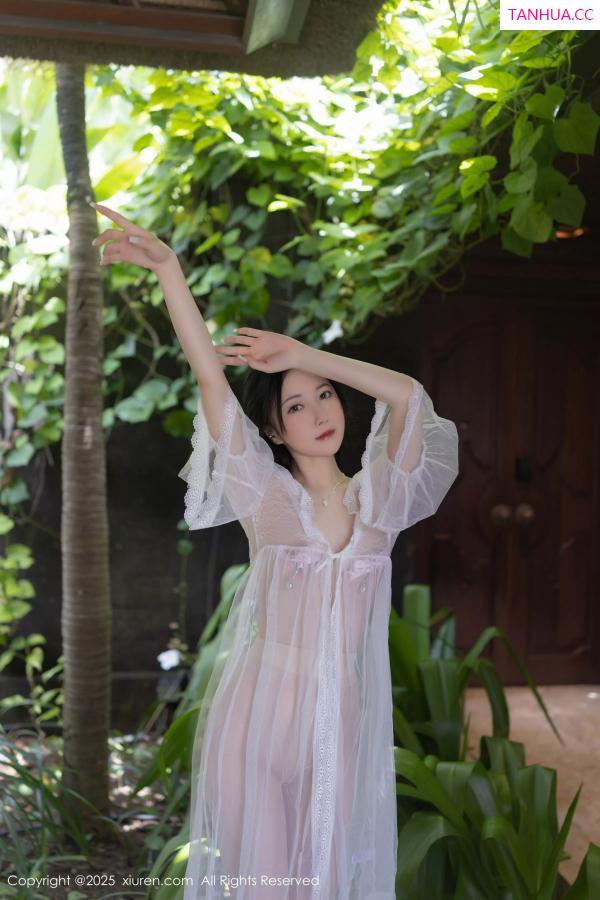 鱼子酱fish  [XiuRen]高清写真图 2025.04.18 No.10173 鱼子酱Fish 轻透连衣裙第6张图片